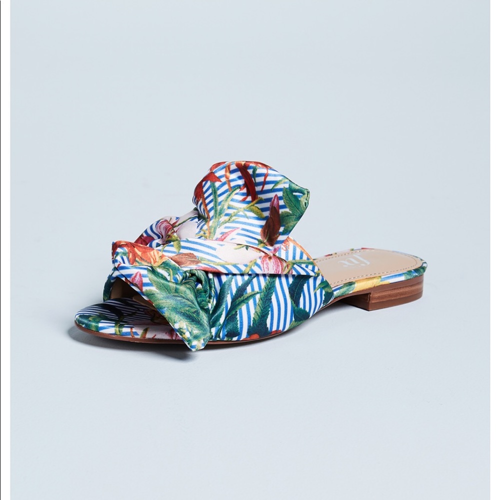 The Fix Naomi floral sandal/slides